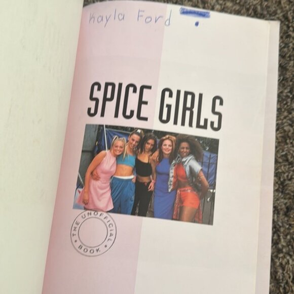 Spice Girls 1997 Official Book Of The Movie Spice World 1996 The Unofficial Book - Picture 3 of 13